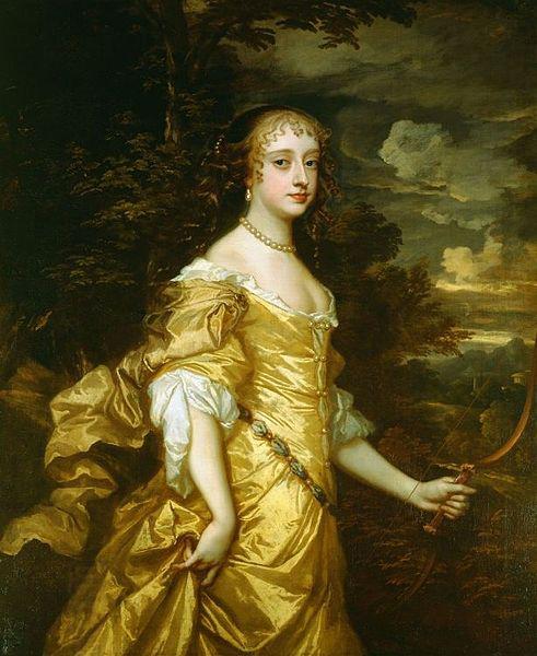 Sir Peter Lely Portrait of Frances Theresa Stuart, Duchess of Richmond and Lennox oil painting picture